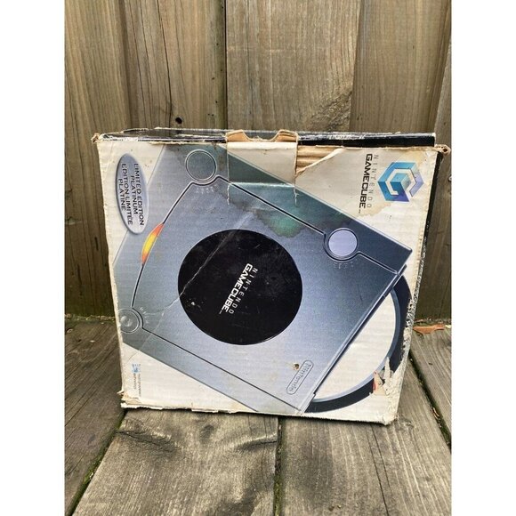 OPEN BOX MINT Nintendo Gamecube Console Platinum W/ Box and Instructions - Picture 3 of 13